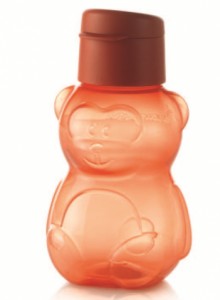 Эко-бутылка Мишутка оранжевый 350 мл Tupperware 