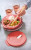 Емкость Новая волна 920 мл с разделителем корал Tupperware, фото