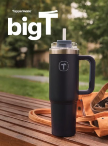 Термос Big T 1,1 л синий Tupperware