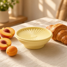 Чаша в одно касание 400 мл желтая Tupperware